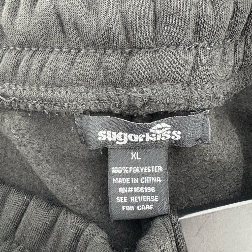 Sugarkiss Women’s Wideleg Black Pants - Picture 5 of 5